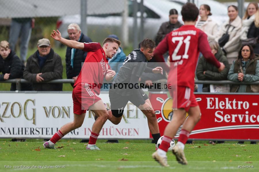 Fundamentum Sportpark, Karlburg, 12.10.2024, sport, action, Fussball, BFV, 16. Spieltag, Bayernliga Nord, KOR, KAR, TSV Kornburg, TSV Karlburg - Bild-ID: 2445914