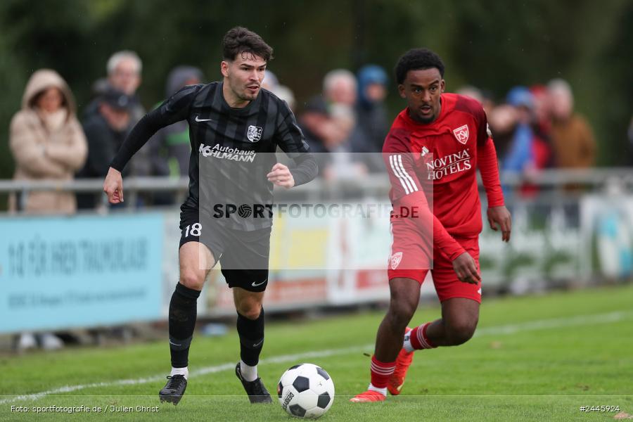 Fundamentum Sportpark, Karlburg, 12.10.2024, sport, action, Fussball, BFV, 16. Spieltag, Bayernliga Nord, KOR, KAR, TSV Kornburg, TSV Karlburg - Bild-ID: 2445924