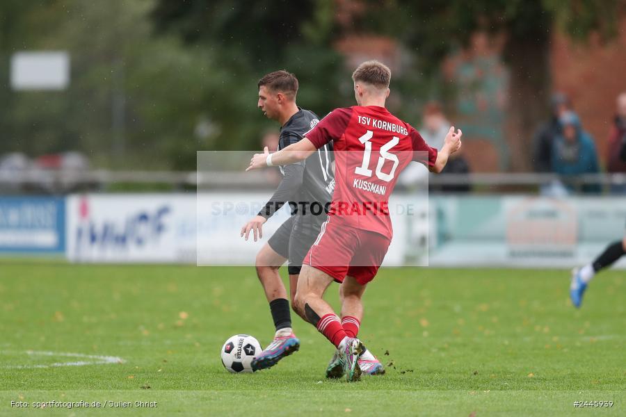 Fundamentum Sportpark, Karlburg, 12.10.2024, sport, action, Fussball, BFV, 16. Spieltag, Bayernliga Nord, KOR, KAR, TSV Kornburg, TSV Karlburg - Bild-ID: 2445939