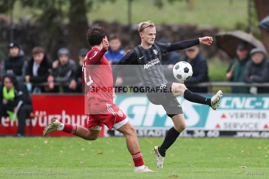 Fundamentum Sportpark, Karlburg, 12.10.2024, sport, action, Fussball, BFV, 16. Spieltag, Bayernliga Nord, KOR, KAR, TSV Kornburg, TSV Karlburg - Bild-ID: 2445940
