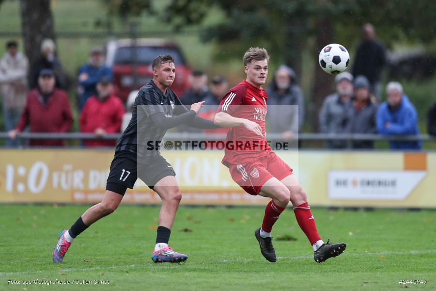 Fundamentum Sportpark, Karlburg, 12.10.2024, sport, action, Fussball, BFV, 16. Spieltag, Bayernliga Nord, KOR, KAR, TSV Kornburg, TSV Karlburg - Bild-ID: 2445949