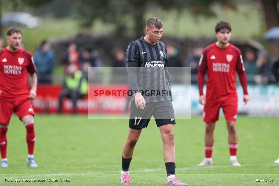 Fundamentum Sportpark, Karlburg, 12.10.2024, sport, action, Fussball, BFV, 16. Spieltag, Bayernliga Nord, KOR, KAR, TSV Kornburg, TSV Karlburg - Bild-ID: 2445963 Fundamentum Sportpark, Karlburg, 12.10.2024, sport, action, Fussball, BFV, 16. Spieltag, Bayernliga Nord, KOR, KAR, TSV Kornburg, TSV Karlburg - Bild-ID: 2445963