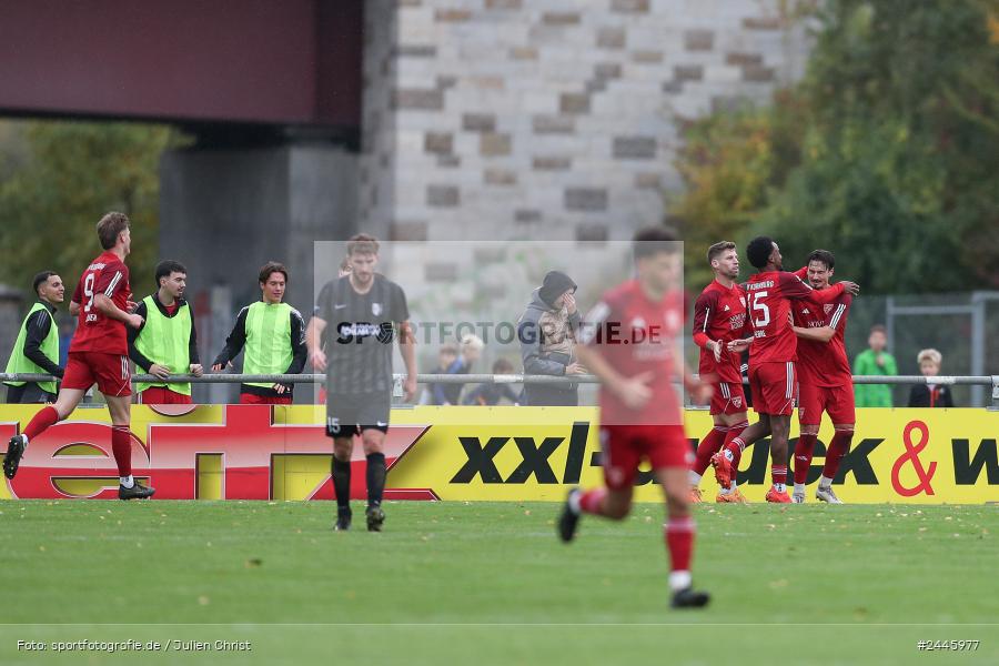 Fundamentum Sportpark, Karlburg, 12.10.2024, sport, action, Fussball, BFV, 16. Spieltag, Bayernliga Nord, KOR, KAR, TSV Kornburg, TSV Karlburg - Bild-ID: 2445977