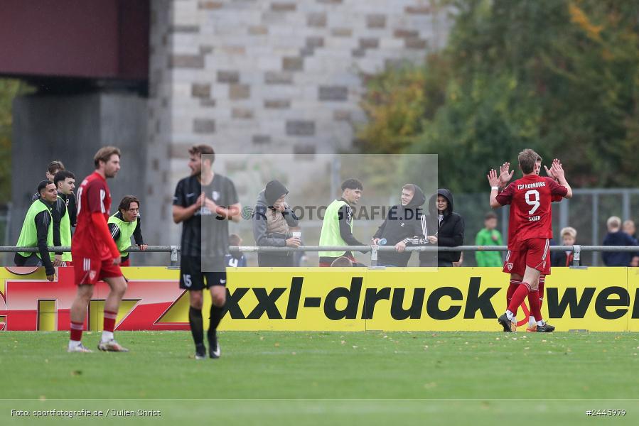 Fundamentum Sportpark, Karlburg, 12.10.2024, sport, action, Fussball, BFV, 16. Spieltag, Bayernliga Nord, KOR, KAR, TSV Kornburg, TSV Karlburg - Bild-ID: 2445979