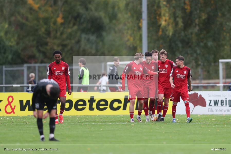 Fundamentum Sportpark, Karlburg, 12.10.2024, sport, action, Fussball, BFV, 16. Spieltag, Bayernliga Nord, KOR, KAR, TSV Kornburg, TSV Karlburg - Bild-ID: 2445983