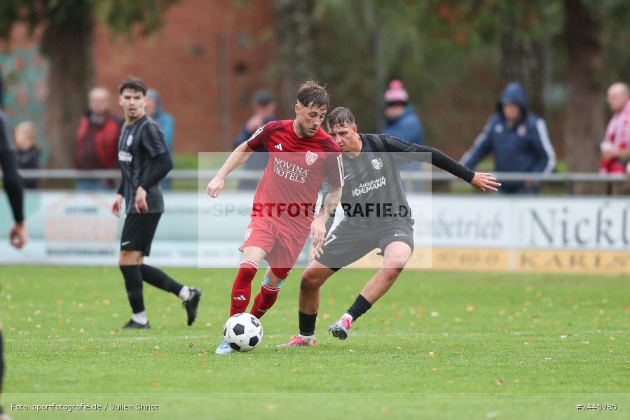 Fundamentum Sportpark, Karlburg, 12.10.2024, sport, action, Fussball, BFV, 16. Spieltag, Bayernliga Nord, KOR, KAR, TSV Kornburg, TSV Karlburg - Bild-ID: 2445985