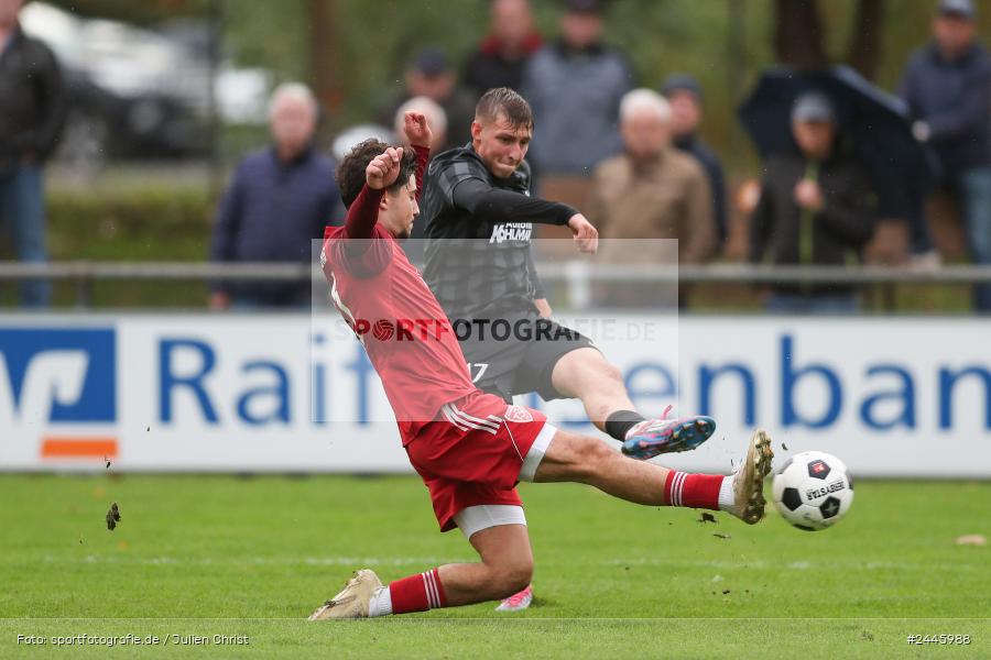 Fundamentum Sportpark, Karlburg, 12.10.2024, sport, action, Fussball, BFV, 16. Spieltag, Bayernliga Nord, KOR, KAR, TSV Kornburg, TSV Karlburg - Bild-ID: 2445988