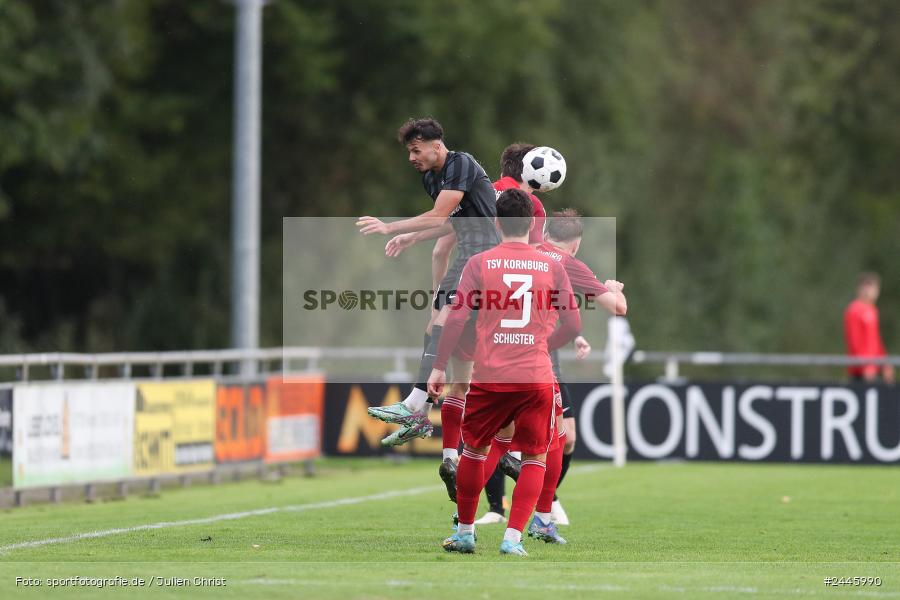 Fundamentum Sportpark, Karlburg, 12.10.2024, sport, action, Fussball, BFV, 16. Spieltag, Bayernliga Nord, KOR, KAR, TSV Kornburg, TSV Karlburg - Bild-ID: 2445990