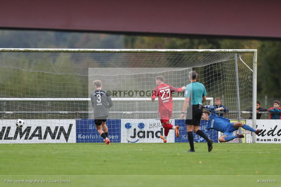 Fundamentum Sportpark, Karlburg, 12.10.2024, sport, action, Fussball, BFV, 16. Spieltag, Bayernliga Nord, KOR, KAR, TSV Kornburg, TSV Karlburg - Bild-ID: 2445996