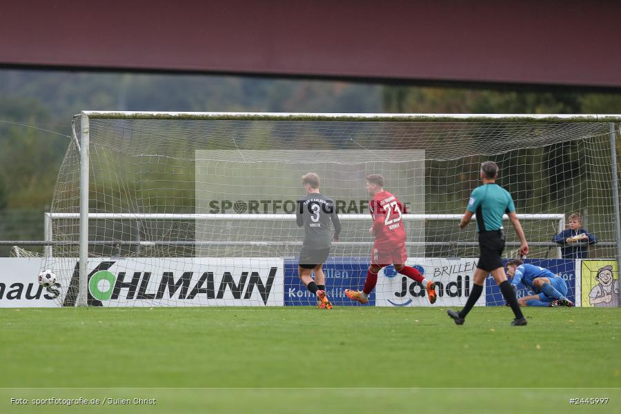 Fundamentum Sportpark, Karlburg, 12.10.2024, sport, action, Fussball, BFV, 16. Spieltag, Bayernliga Nord, KOR, KAR, TSV Kornburg, TSV Karlburg - Bild-ID: 2445997