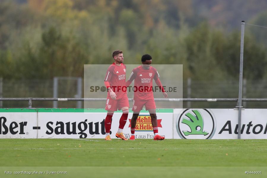 Fundamentum Sportpark, Karlburg, 12.10.2024, sport, action, Fussball, BFV, 16. Spieltag, Bayernliga Nord, KOR, KAR, TSV Kornburg, TSV Karlburg - Bild-ID: 2446001