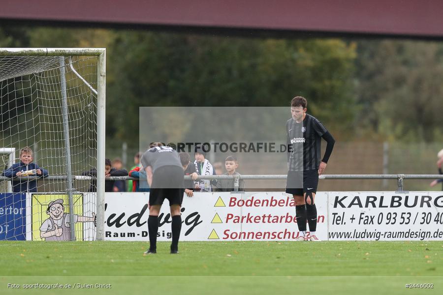 Fundamentum Sportpark, Karlburg, 12.10.2024, sport, action, Fussball, BFV, 16. Spieltag, Bayernliga Nord, KOR, KAR, TSV Kornburg, TSV Karlburg - Bild-ID: 2446002