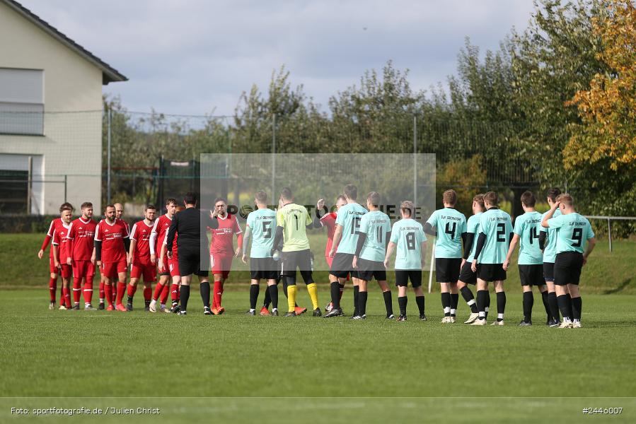 Sportgelände Oberndorf, Bischbrunn, 13.10.2024, sport, action, Fussball, BFV, 14. Spieltag, Kreisklasse Würzburg Gr. 3, FCK, SVB, (SG 1) FC Karsbach, (SG 1) SV Bischbrunn - Bild-ID: 2446007