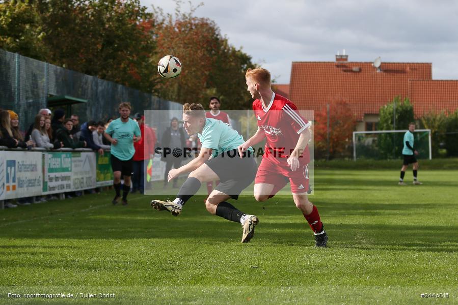 Sportgelände Oberndorf, Bischbrunn, 13.10.2024, sport, action, Fussball, BFV, 14. Spieltag, Kreisklasse Würzburg Gr. 3, FCK, SVB, (SG 1) FC Karsbach, (SG 1) SV Bischbrunn - Bild-ID: 2446015
