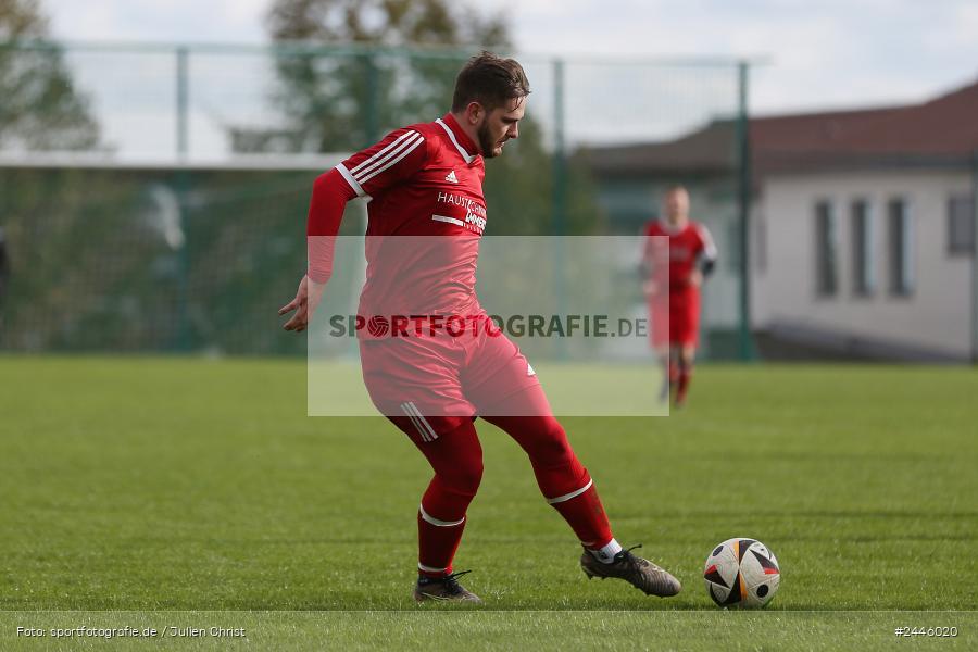 Sportgelände Oberndorf, Bischbrunn, 13.10.2024, sport, action, Fussball, BFV, 14. Spieltag, Kreisklasse Würzburg Gr. 3, FCK, SVB, (SG 1) FC Karsbach, (SG 1) SV Bischbrunn - Bild-ID: 2446020