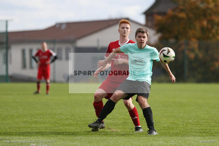 Sportgelände Oberndorf, Bischbrunn, 13.10.2024, sport, action, Fussball, BFV, 14. Spieltag, Kreisklasse Würzburg Gr. 3, FCK, SVB, (SG 1) FC Karsbach, (SG 1) SV Bischbrunn - Bild-ID: 2446029