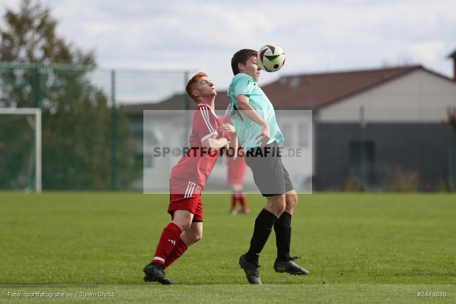 Sportgelände Oberndorf, Bischbrunn, 13.10.2024, sport, action, Fussball, BFV, 14. Spieltag, Kreisklasse Würzburg Gr. 3, FCK, SVB, (SG 1) FC Karsbach, (SG 1) SV Bischbrunn - Bild-ID: 2446030