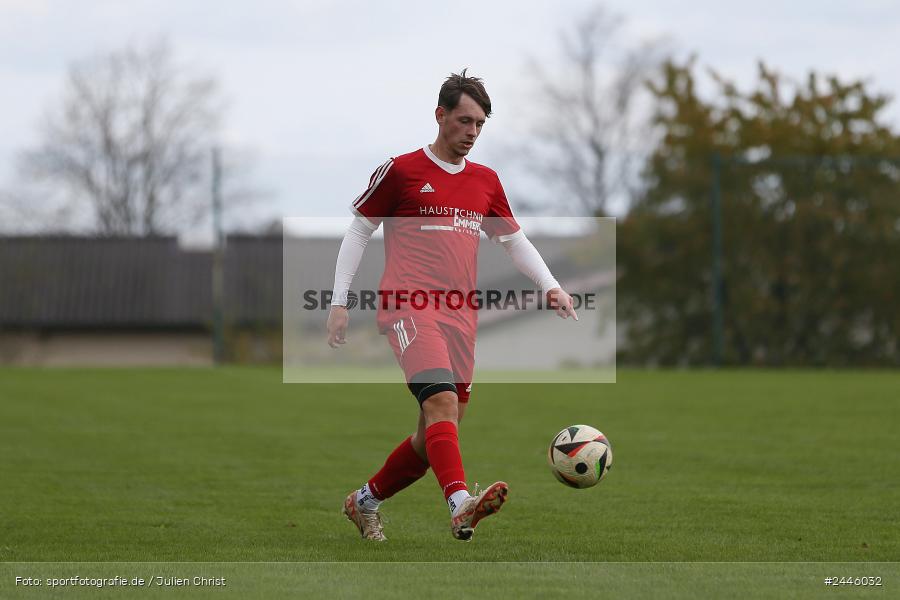 Sportgelände Oberndorf, Bischbrunn, 13.10.2024, sport, action, Fussball, BFV, 14. Spieltag, Kreisklasse Würzburg Gr. 3, FCK, SVB, (SG 1) FC Karsbach, (SG 1) SV Bischbrunn - Bild-ID: 2446032