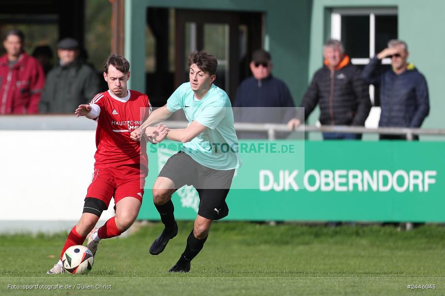 Sportgelände Oberndorf, Bischbrunn, 13.10.2024, sport, action, Fussball, BFV, 14. Spieltag, Kreisklasse Würzburg Gr. 3, FCK, SVB, (SG 1) FC Karsbach, (SG 1) SV Bischbrunn - Bild-ID: 2446043