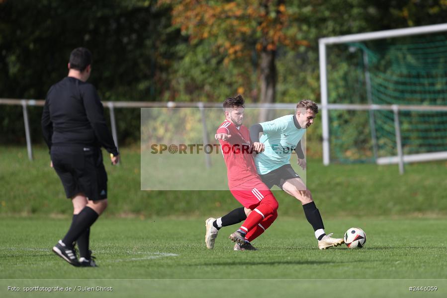 Sportgelände Oberndorf, Bischbrunn, 13.10.2024, sport, action, Fussball, BFV, 14. Spieltag, Kreisklasse Würzburg Gr. 3, FCK, SVB, (SG 1) FC Karsbach, (SG 1) SV Bischbrunn - Bild-ID: 2446059