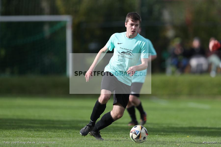 Sportgelände Oberndorf, Bischbrunn, 13.10.2024, sport, action, Fussball, BFV, 14. Spieltag, Kreisklasse Würzburg Gr. 3, FCK, SVB, (SG 1) FC Karsbach, (SG 1) SV Bischbrunn - Bild-ID: 2446067