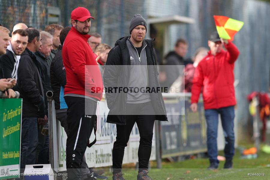 Sportgelände Oberndorf, Bischbrunn, 13.10.2024, sport, action, Fussball, BFV, 14. Spieltag, Kreisklasse Würzburg Gr. 3, FCK, SVB, (SG 1) FC Karsbach, (SG 1) SV Bischbrunn - Bild-ID: 2446072