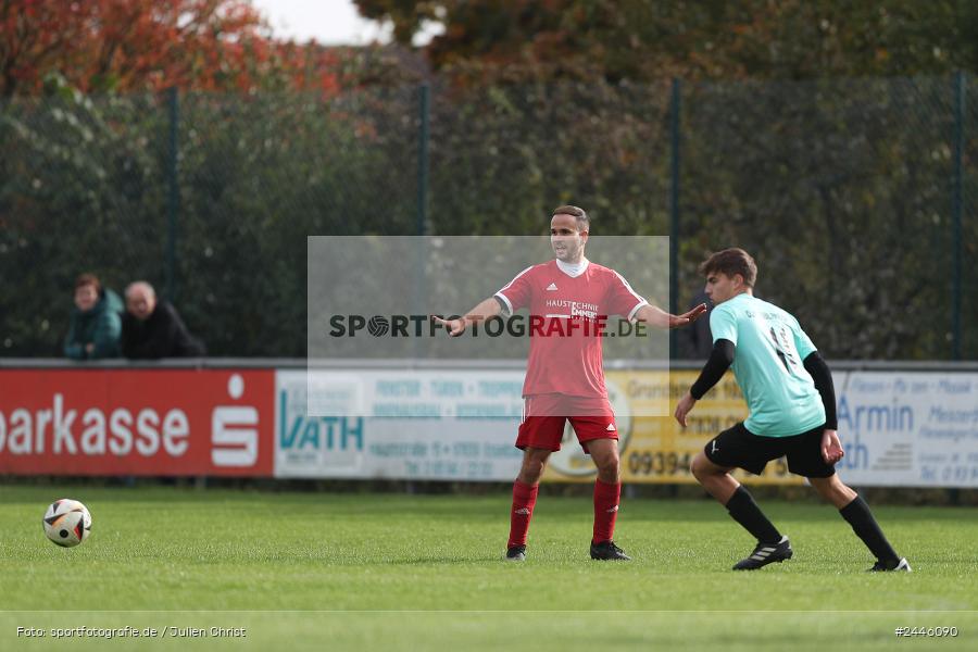 Sportgelände Oberndorf, Bischbrunn, 13.10.2024, sport, action, Fussball, BFV, 14. Spieltag, Kreisklasse Würzburg Gr. 3, FCK, SVB, (SG 1) FC Karsbach, (SG 1) SV Bischbrunn - Bild-ID: 2446090