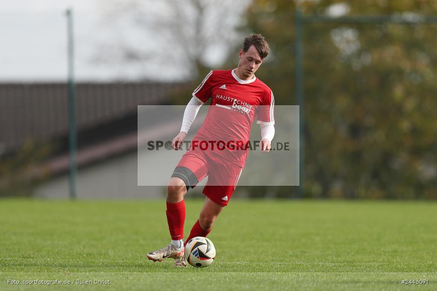 Sportgelände Oberndorf, Bischbrunn, 13.10.2024, sport, action, Fussball, BFV, 14. Spieltag, Kreisklasse Würzburg Gr. 3, FCK, SVB, (SG 1) FC Karsbach, (SG 1) SV Bischbrunn - Bild-ID: 2446091