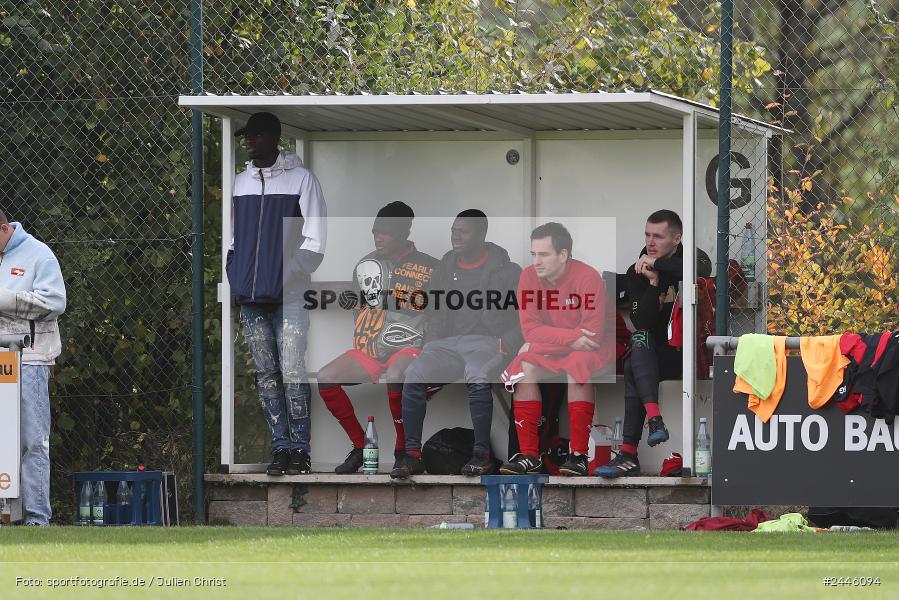 Sportgelände Oberndorf, Bischbrunn, 13.10.2024, sport, action, Fussball, BFV, 14. Spieltag, Kreisklasse Würzburg Gr. 3, FCK, SVB, (SG 1) FC Karsbach, (SG 1) SV Bischbrunn - Bild-ID: 2446094