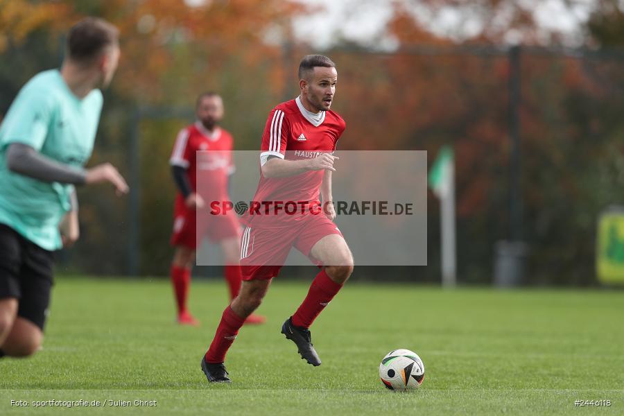 Sportgelände Oberndorf, Bischbrunn, 13.10.2024, sport, action, Fussball, BFV, 14. Spieltag, Kreisklasse Würzburg Gr. 3, FCK, SVB, (SG 1) FC Karsbach, (SG 1) SV Bischbrunn - Bild-ID: 2446118