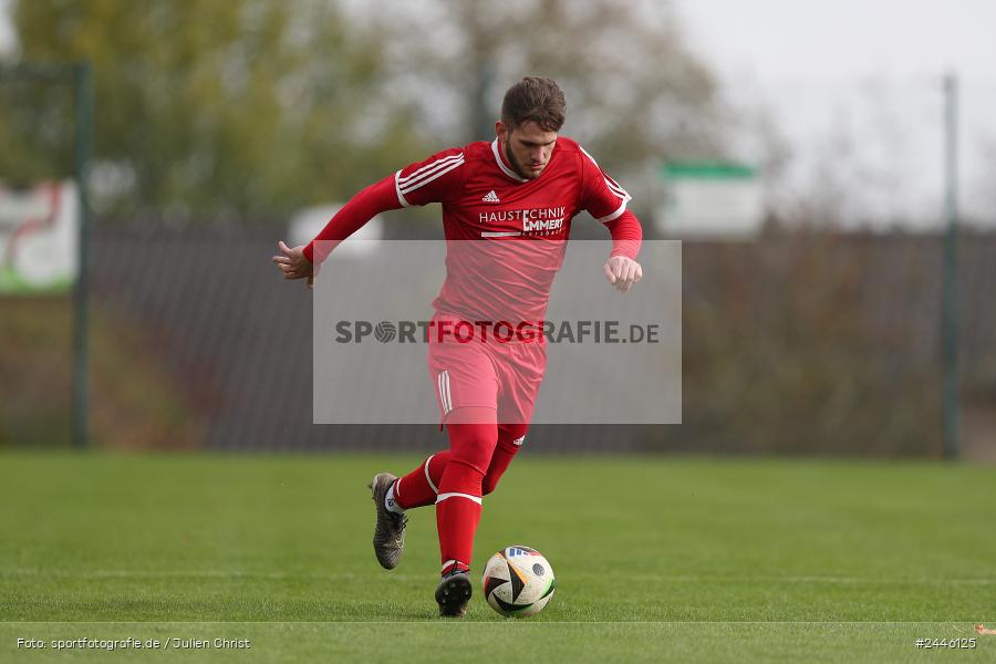 Sportgelände Oberndorf, Bischbrunn, 13.10.2024, sport, action, Fussball, BFV, 14. Spieltag, Kreisklasse Würzburg Gr. 3, FCK, SVB, (SG 1) FC Karsbach, (SG 1) SV Bischbrunn - Bild-ID: 2446125