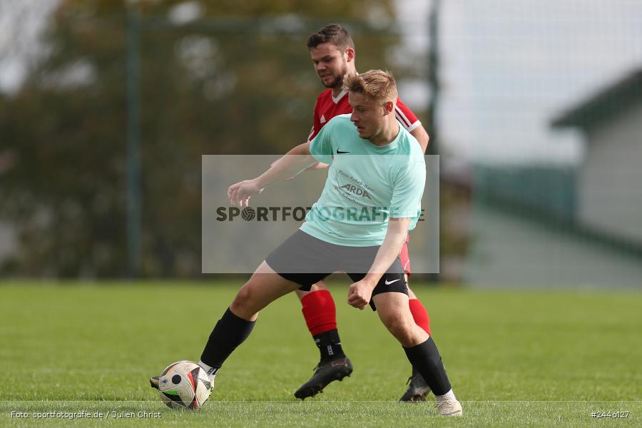 Sportgelände Oberndorf, Bischbrunn, 13.10.2024, sport, action, Fussball, BFV, 14. Spieltag, Kreisklasse Würzburg Gr. 3, FCK, SVB, (SG 1) FC Karsbach, (SG 1) SV Bischbrunn - Bild-ID: 2446127