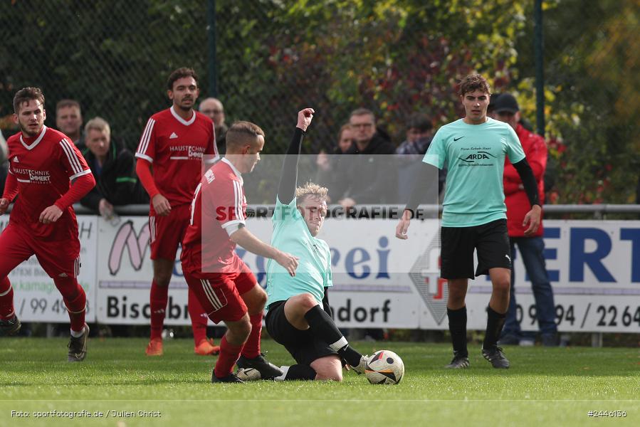 Sportgelände Oberndorf, Bischbrunn, 13.10.2024, sport, action, Fussball, BFV, 14. Spieltag, Kreisklasse Würzburg Gr. 3, FCK, SVB, (SG 1) FC Karsbach, (SG 1) SV Bischbrunn - Bild-ID: 2446136
