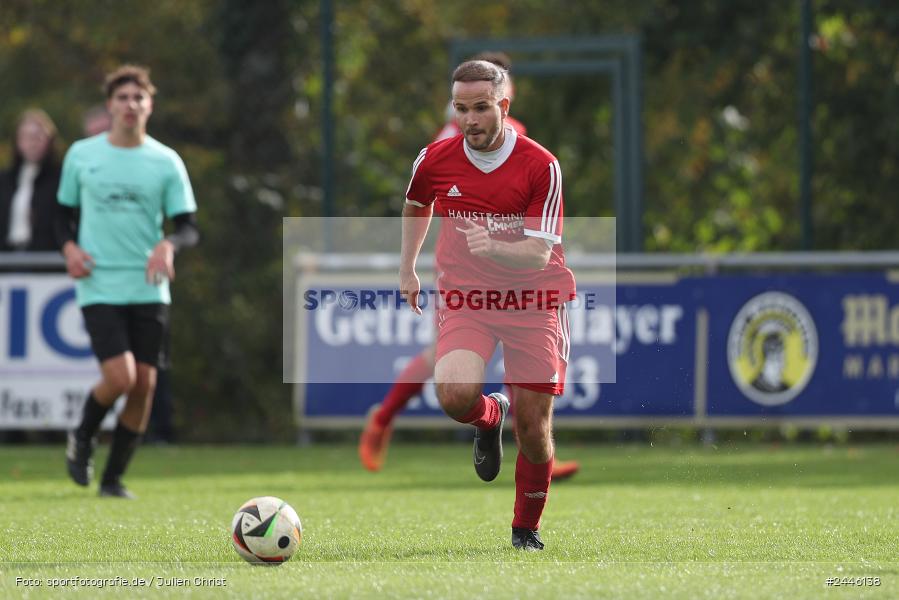 Sportgelände Oberndorf, Bischbrunn, 13.10.2024, sport, action, Fussball, BFV, 14. Spieltag, Kreisklasse Würzburg Gr. 3, FCK, SVB, (SG 1) FC Karsbach, (SG 1) SV Bischbrunn - Bild-ID: 2446138