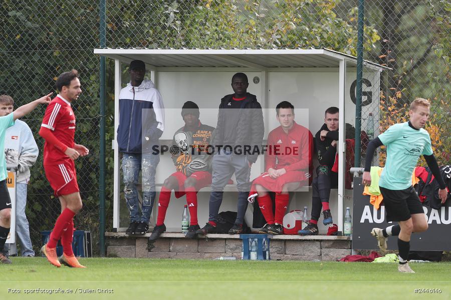 Sportgelände Oberndorf, Bischbrunn, 13.10.2024, sport, action, Fussball, BFV, 14. Spieltag, Kreisklasse Würzburg Gr. 3, FCK, SVB, (SG 1) FC Karsbach, (SG 1) SV Bischbrunn - Bild-ID: 2446146