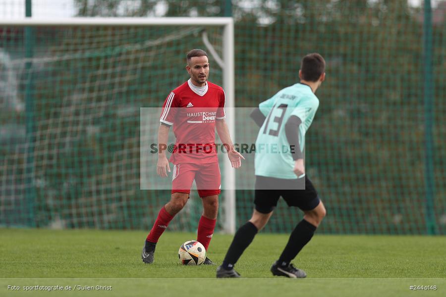 Sportgelände Oberndorf, Bischbrunn, 13.10.2024, sport, action, Fussball, BFV, 14. Spieltag, Kreisklasse Würzburg Gr. 3, FCK, SVB, (SG 1) FC Karsbach, (SG 1) SV Bischbrunn - Bild-ID: 2446148