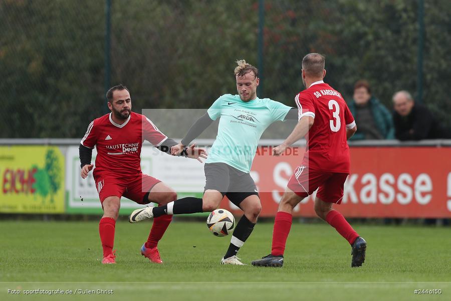 Sportgelände Oberndorf, Bischbrunn, 13.10.2024, sport, action, Fussball, BFV, 14. Spieltag, Kreisklasse Würzburg Gr. 3, FCK, SVB, (SG 1) FC Karsbach, (SG 1) SV Bischbrunn - Bild-ID: 2446150