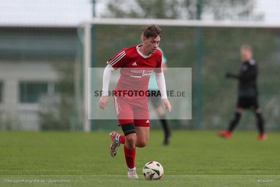 Sportgelände Oberndorf, Bischbrunn, 13.10.2024, sport, action, Fussball, BFV, 14. Spieltag, Kreisklasse Würzburg Gr. 3, FCK, SVB, (SG 1) FC Karsbach, (SG 1) SV Bischbrunn - Bild-ID: 2446151
