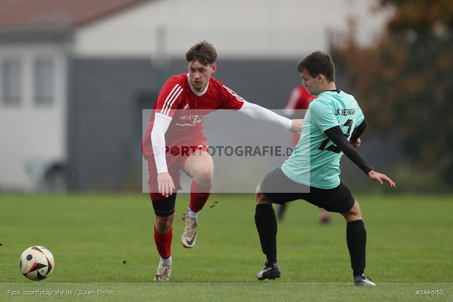 Sportgelände Oberndorf, Bischbrunn, 13.10.2024, sport, action, Fussball, BFV, 14. Spieltag, Kreisklasse Würzburg Gr. 3, FCK, SVB, (SG 1) FC Karsbach, (SG 1) SV Bischbrunn - Bild-ID: 2446153