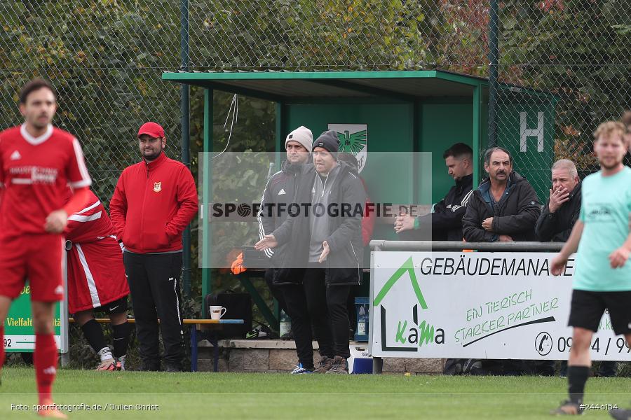 Sportgelände Oberndorf, Bischbrunn, 13.10.2024, sport, action, Fussball, BFV, 14. Spieltag, Kreisklasse Würzburg Gr. 3, FCK, SVB, (SG 1) FC Karsbach, (SG 1) SV Bischbrunn - Bild-ID: 2446154