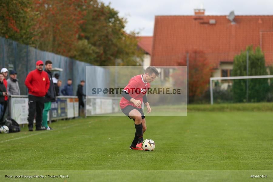 Sportgelände Oberndorf, Bischbrunn, 13.10.2024, sport, action, Fussball, BFV, 12. Spieltag, A-Klasse Würzburg Gr. 4, SGH, SVB, (SG 2) SG Hettstadt, (SG 2) SV Bischbrunn - Bild-ID: 2446163