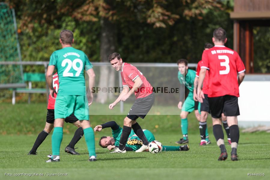 Sportgelände Oberndorf, Bischbrunn, 13.10.2024, sport, action, Fussball, BFV, 12. Spieltag, A-Klasse Würzburg Gr. 4, SGH, SVB, (SG 2) SG Hettstadt, (SG 2) SV Bischbrunn - Bild-ID: 2446206 Sportgelände Oberndorf, Bischbrunn, 13.10.2024, sport, action, Fussball, BFV, 12. Spieltag, A-Klasse Würzburg Gr. 4, SGH, SVB, (SG 2) SG Hettstadt, (SG 2) SV Bischbrunn - Bild-ID: 2446206