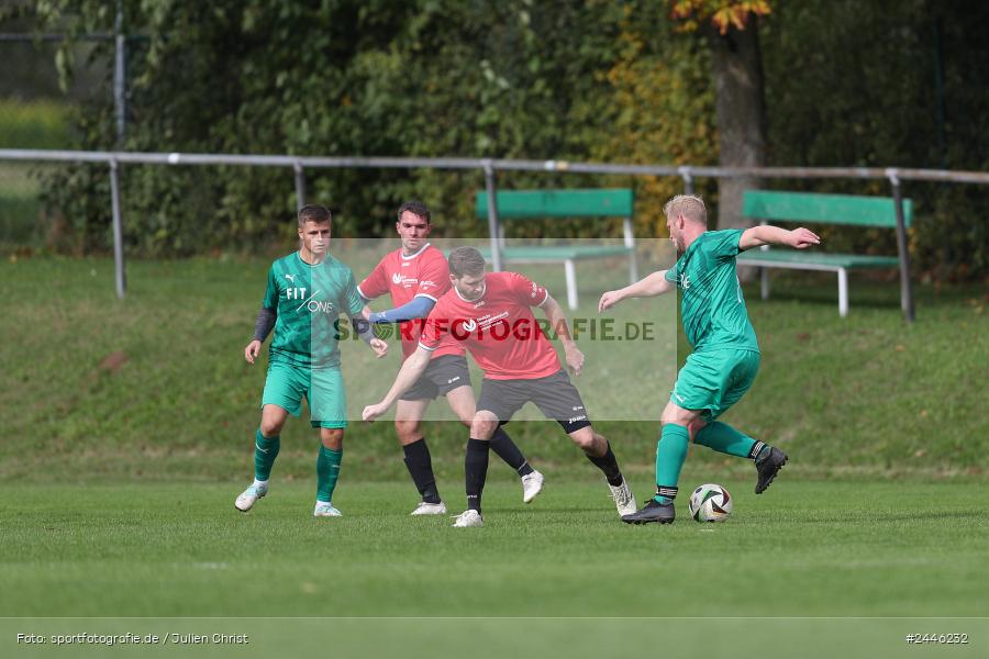 Sportgelände Oberndorf, Bischbrunn, 13.10.2024, sport, action, Fussball, BFV, 12. Spieltag, A-Klasse Würzburg Gr. 4, SGH, SVB, (SG 2) SG Hettstadt, (SG 2) SV Bischbrunn - Bild-ID: 2446232 Sportgelände Oberndorf, Bischbrunn, 13.10.2024, sport, action, Fussball, BFV, 12. Spieltag, A-Klasse Würzburg Gr. 4, SGH, SVB, (SG 2) SG Hettstadt, (SG 2) SV Bischbrunn - Bild-ID: 2446232
