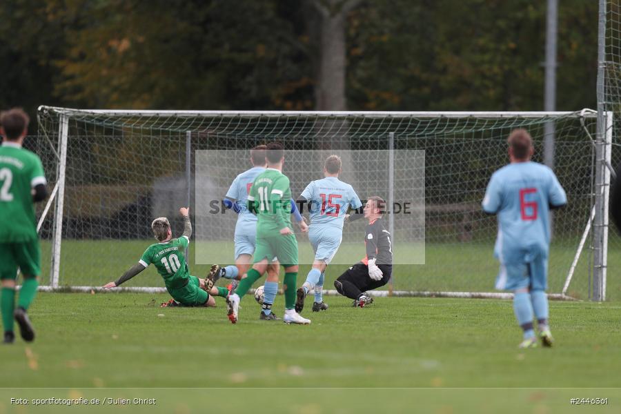 Sportgelände, Bergrothenfels, 13.10.2024, sport, action, Fussball, BFV, 12. Spieltag, A-Klasse Würzburg Gr. 4, FVK, FVBH, FV Karlstadt II, FV Bergrothenfels/Hafenlohr - Bild-ID: 2446361