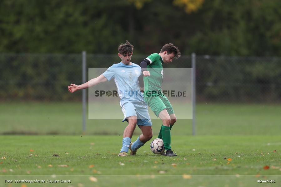 Sportgelände, Bergrothenfels, 13.10.2024, sport, action, Fussball, BFV, 12. Spieltag, A-Klasse Würzburg Gr. 4, FVK, FVBH, FV Karlstadt II, FV Bergrothenfels/Hafenlohr - Bild-ID: 2446382