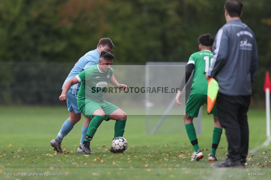 Sportgelände, Bergrothenfels, 13.10.2024, sport, action, Fussball, BFV, 12. Spieltag, A-Klasse Würzburg Gr. 4, FVK, FVBH, FV Karlstadt II, FV Bergrothenfels/Hafenlohr - Bild-ID: 2446407 Sportgelände, Bergrothenfels, 13.10.2024, sport, action, Fussball, BFV, 12. Spieltag, A-Klasse Würzburg Gr. 4, FVK, FVBH, FV Karlstadt II, FV Bergrothenfels/Hafenlohr - Bild-ID: 2446407