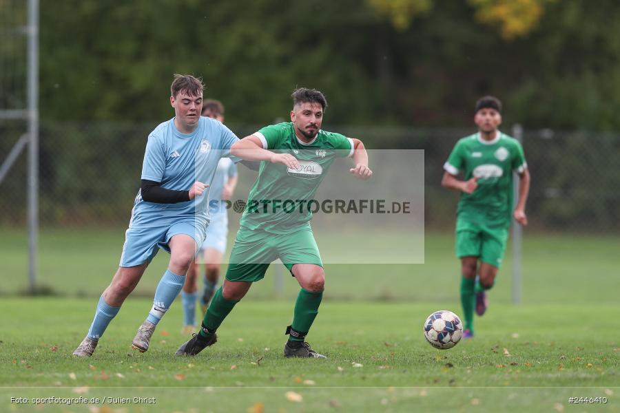 Sportgelände, Bergrothenfels, 13.10.2024, sport, action, Fussball, BFV, 12. Spieltag, A-Klasse Würzburg Gr. 4, FVK, FVBH, FV Karlstadt II, FV Bergrothenfels/Hafenlohr - Bild-ID: 2446410 Sportgelände, Bergrothenfels, 13.10.2024, sport, action, Fussball, BFV, 12. Spieltag, A-Klasse Würzburg Gr. 4, FVK, FVBH, FV Karlstadt II, FV Bergrothenfels/Hafenlohr - Bild-ID: 2446410