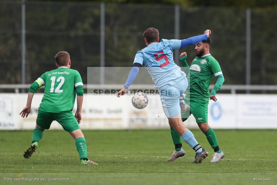 Sportgelände, Bergrothenfels, 13.10.2024, sport, action, Fussball, BFV, 12. Spieltag, A-Klasse Würzburg Gr. 4, FVK, FVBH, FV Karlstadt II, FV Bergrothenfels/Hafenlohr - Bild-ID: 2446442