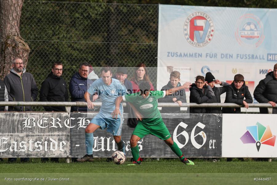 Sportgelände, Bergrothenfels, 13.10.2024, sport, action, Fussball, BFV, 12. Spieltag, A-Klasse Würzburg Gr. 4, FVK, FVBH, FV Karlstadt II, FV Bergrothenfels/Hafenlohr - Bild-ID: 2446457