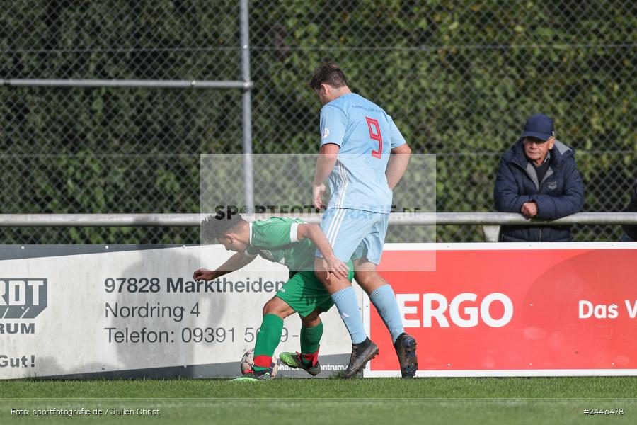 Sportgelände, Bergrothenfels, 13.10.2024, sport, action, Fussball, BFV, 12. Spieltag, A-Klasse Würzburg Gr. 4, FVK, FVBH, FV Karlstadt II, FV Bergrothenfels/Hafenlohr - Bild-ID: 2446478